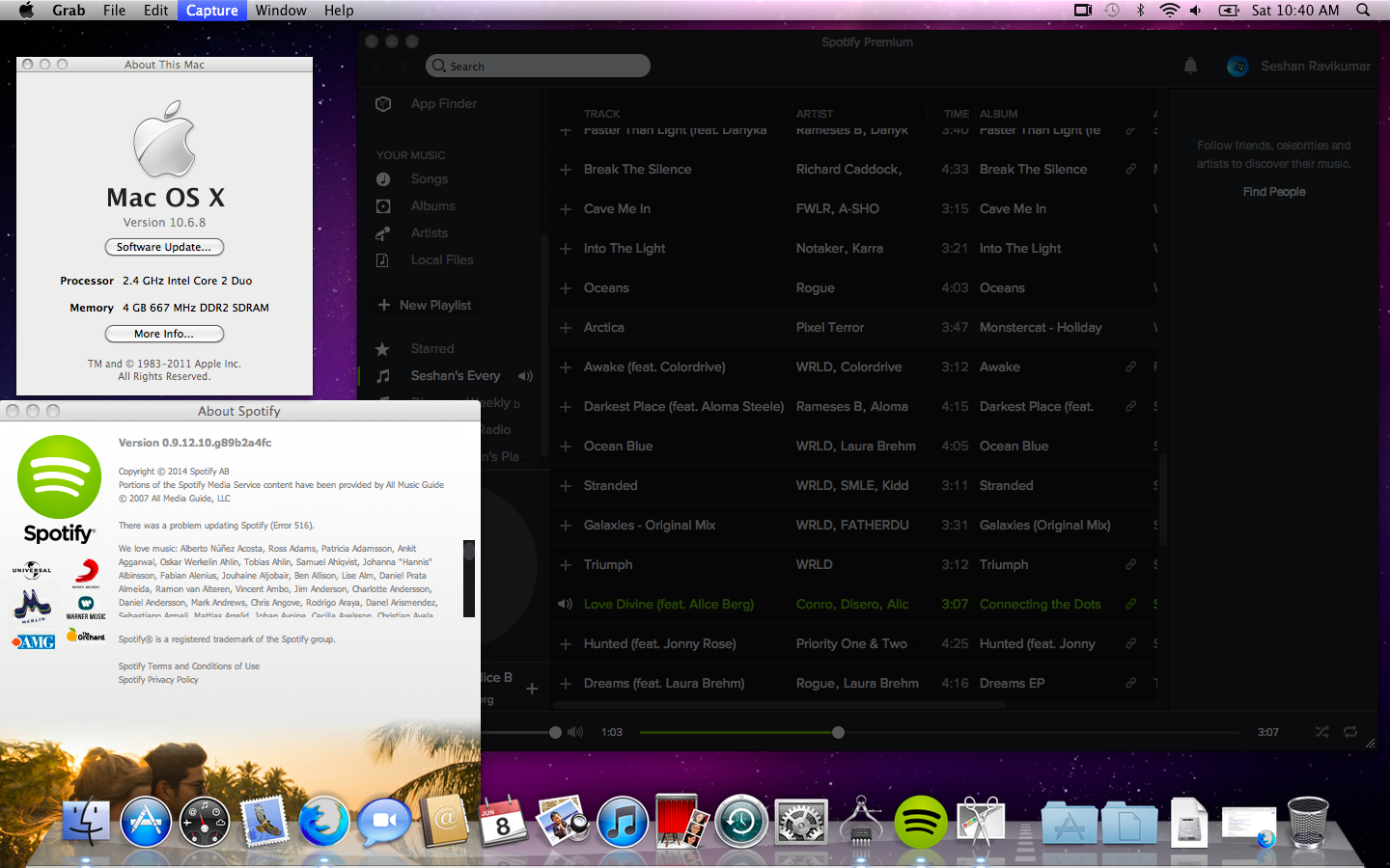spotify for mac os