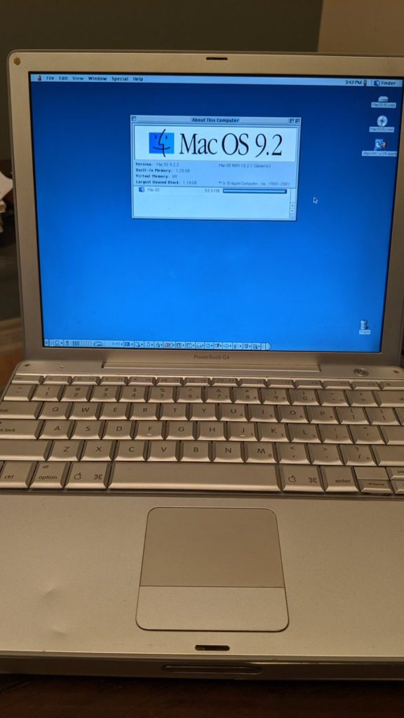 os mac powerbook g4